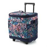 Arctic Zone 50-Can Fishing Roller Cooler, Midnight Floral Sketch, thumbnail image