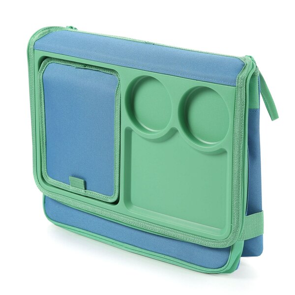Arctic Zone 40-Can Tabletop Collapsible Cooler, Blue & Green