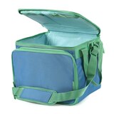 Arctic Zone 40-Can Tabletop Collapsible Cooler, Blue & Green, thumbnail image