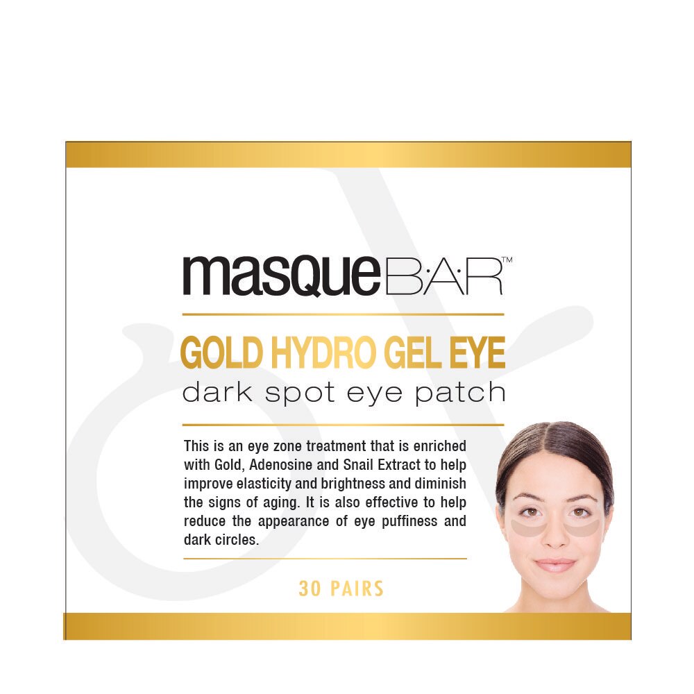 Masque Bar Gold Hydro Gel Eye Patch, 30CT