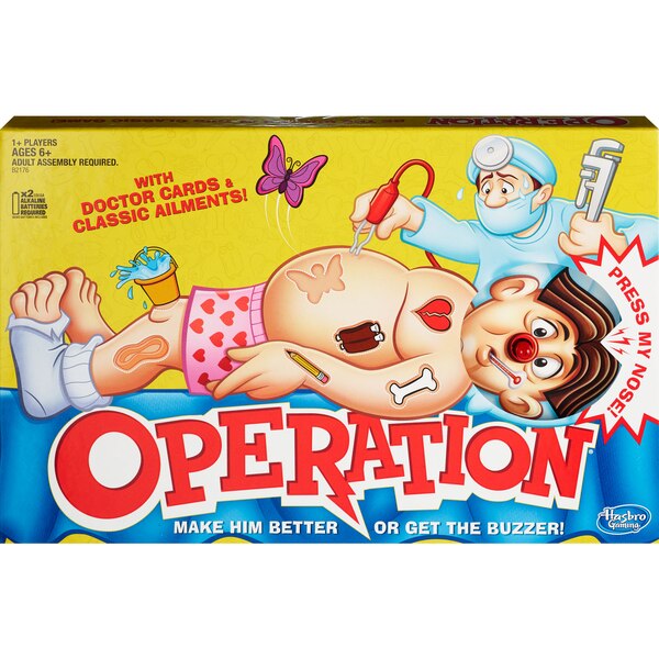 Classic Operation Electronic Board Game