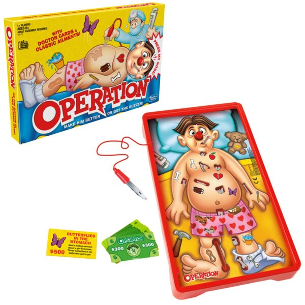 Classic Operation Electronic Board Game