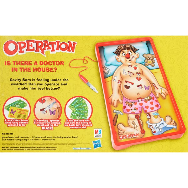 Classic Operation Electronic Board Game