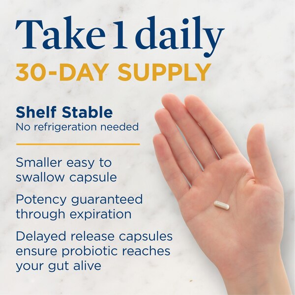 Renew Life Women’s Wellness #1 Selling Women's Probiotic,** Women’s Care Probiotic, 4-in-1 Support, 25 Billion CFU/Capsule Guaranteed, 12 Strains, Shelf-Stable, 50 Capsules, Value Pack 65% More*