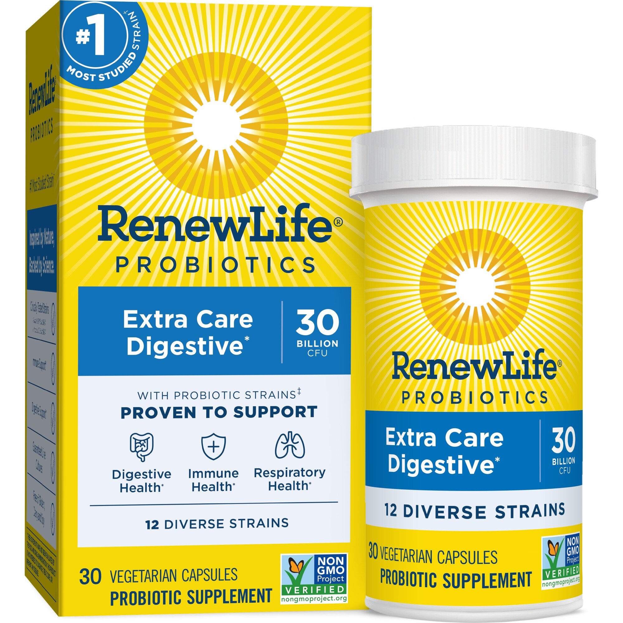 Renew Life Ultimate Flora Extra Care Probiotic, 30 Billion CFU, 30 CT