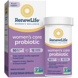 Renew Life Women's Care Vaginal Women's Probiotic Supplement, 30 Vegetarian Capsules, 50 Billion CFU, thumbnail image