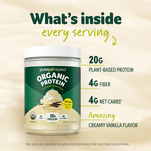 Purely Inspired Organic Protein Plant-Based Nutritional Shake