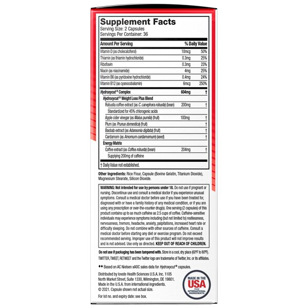 Hydroxycut Pro Clinical Rapid Release Capsules, 72 CT
