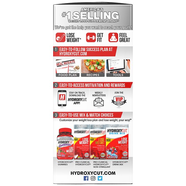 Hydroxycut Pro Clinical Rapid Release Capsules, 72 CT