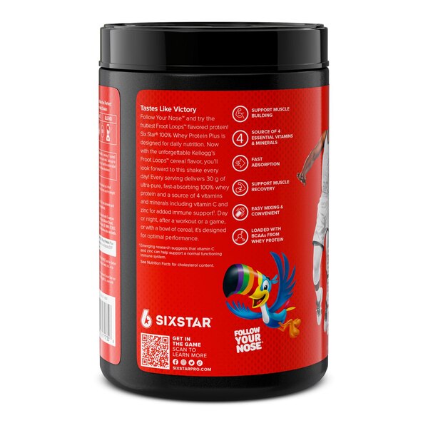 Six Star Froot Loops Protein Powder