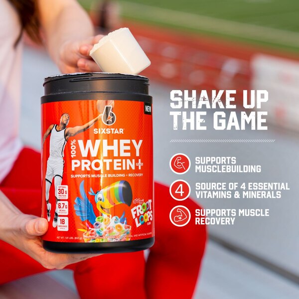 Six Star Froot Loops Protein Powder