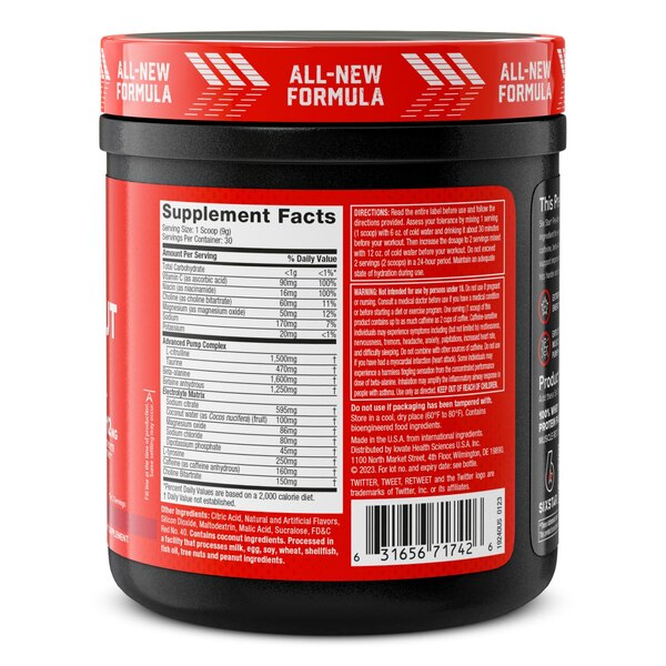 Six Star Pre Workout Explosion