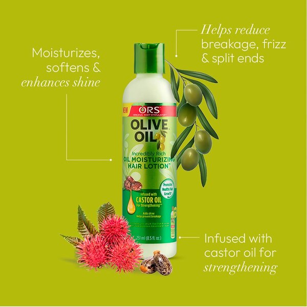 ORS Olive Oil Moisturizing Hair Lotion, 8.5 OZ