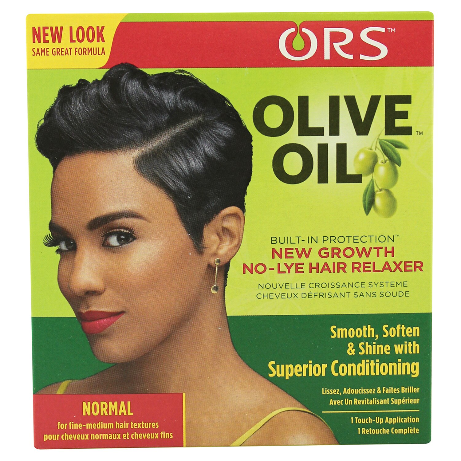 ORS Olive Oil Normal Strength - Alisador para cabello, para nuevo crecimiento