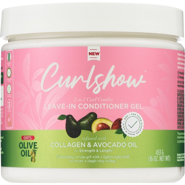ORS Olive Oil Curlshow Leave-In Conditioner Gel, 16 OZ