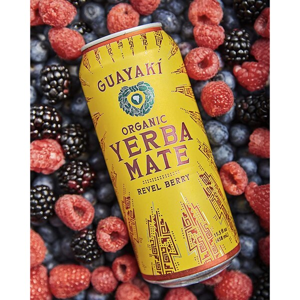 Guayaki Yerba Mate, Revel Berry, 15.5 oz