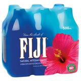 FIJI, Natural Artesian Bottled Water 500 mL / 16.9 Fl Ounce (Pack of 6), thumbnail image