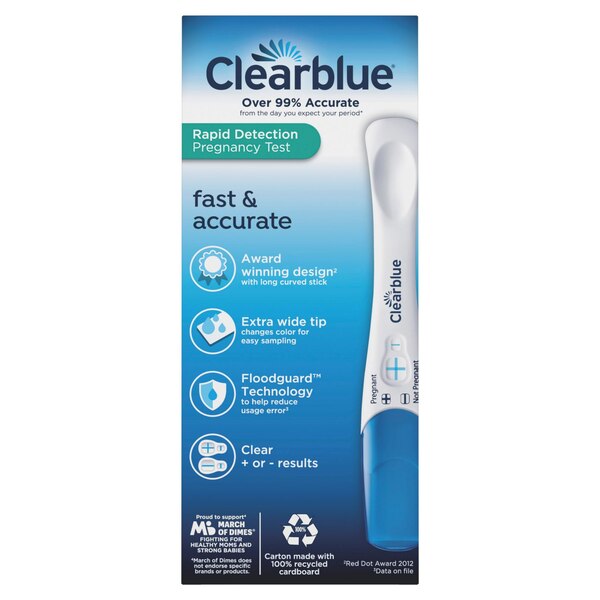 Clearblue Plus Pregnancy Test, 2CT