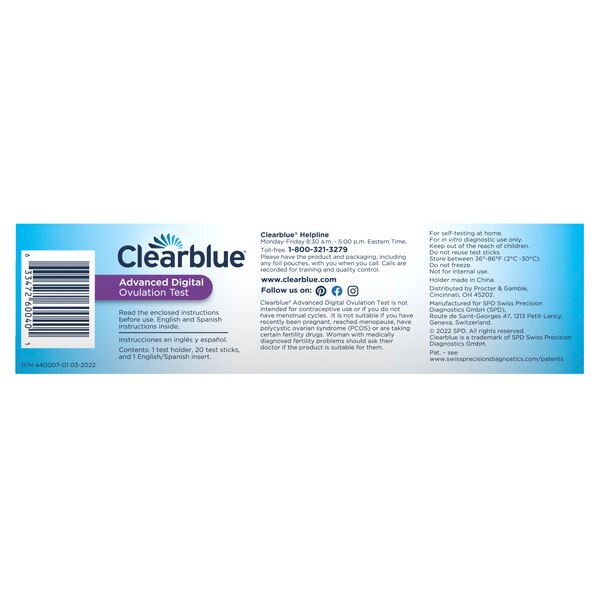 Clearblue Advanced Digital Ovulation