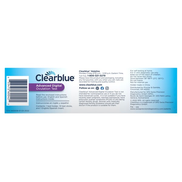 Clearblue Advanced Digital Ovulation