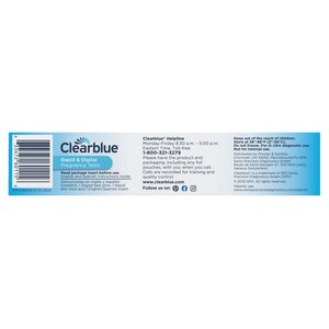 Clearblue Pregnancy Test, Digital, 2 CT