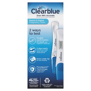 Clearblue Pregnancy Test, Digital, 2 CT