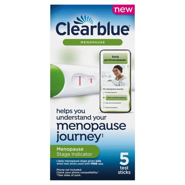 ClearBlue Menopause Stage Indicator Test, 5 PK