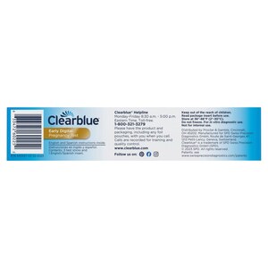 Clearblue Early Digital Pregnancy Test, Early Detection at Home Pregnancy Test, 3 CT