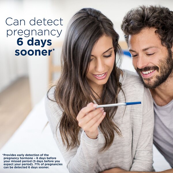 Clearblue 6 Days Sooner Early Detection Pregnancy Test. 5 PK