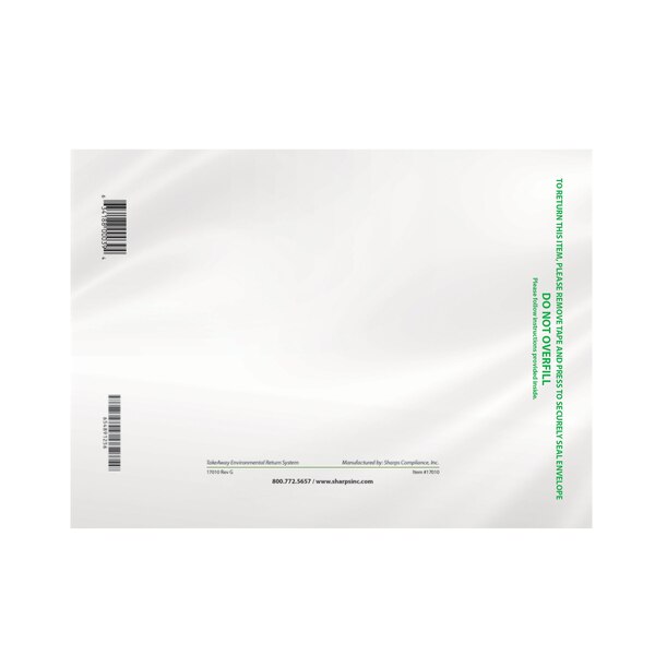 Sharps Compliance TakeAway Medication Recovery System