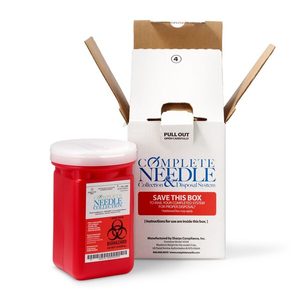 CVS Health Complete Needle Collection & Disposal System