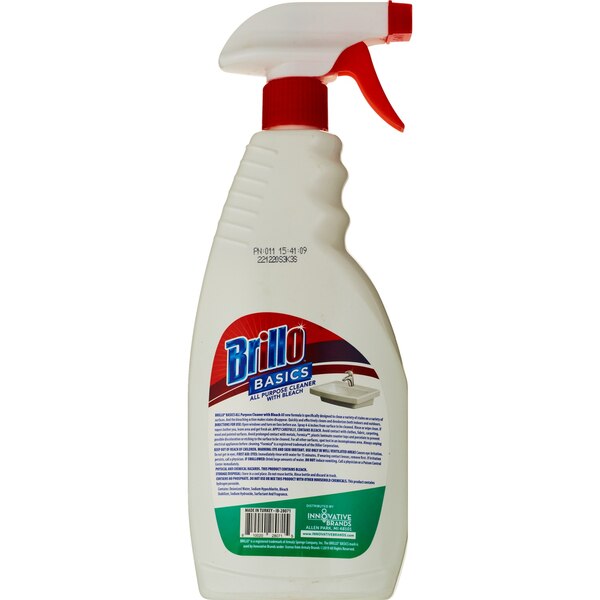 Brillo Basics All Purpose Cleaner with Bleach, 22 oz