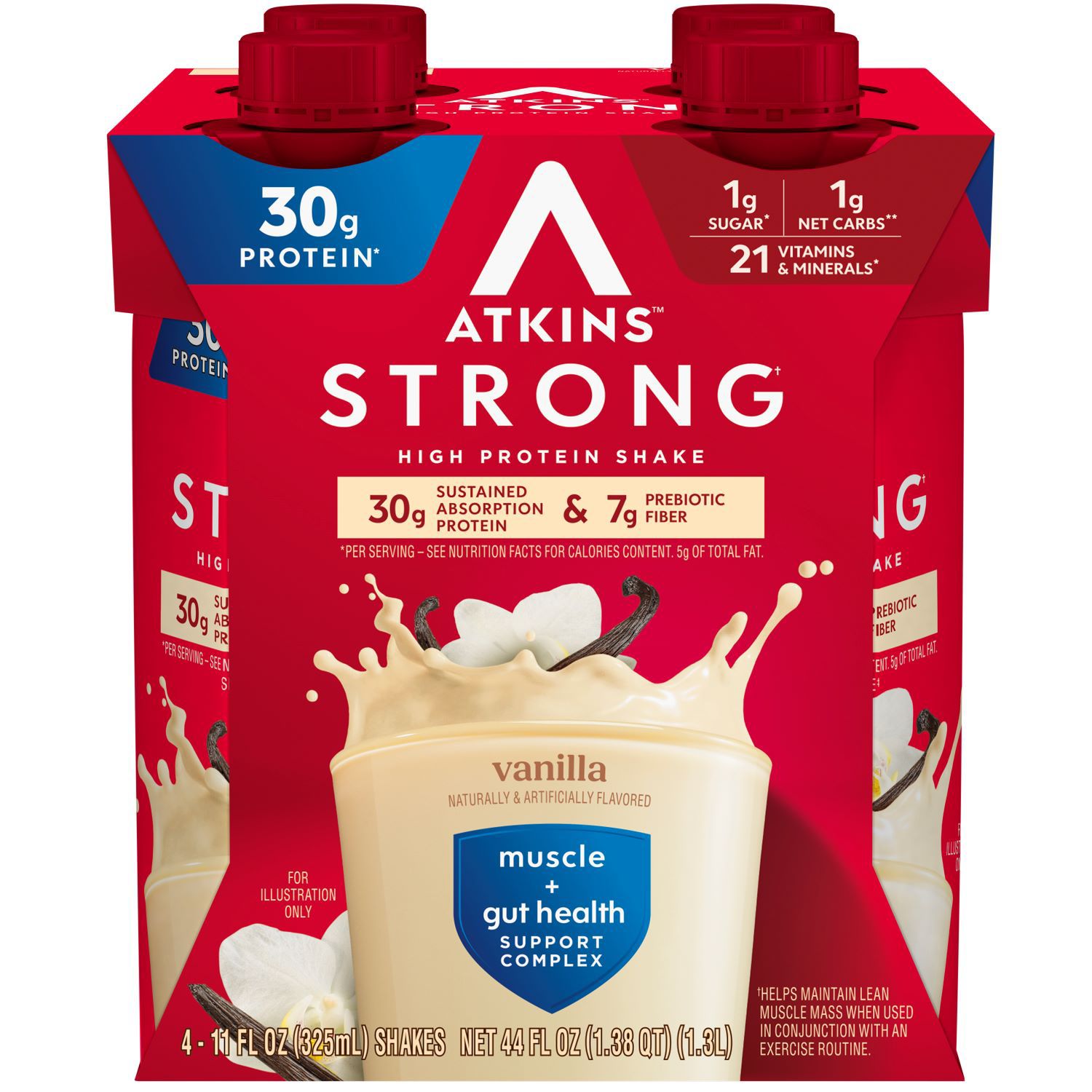 Atkins RTD Strong Vanilla Protein
