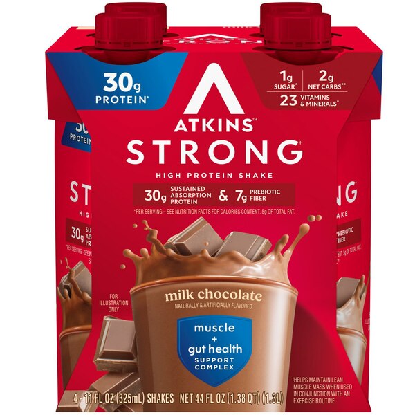 Atkins RTD Strong  Milk Chocolate Protein