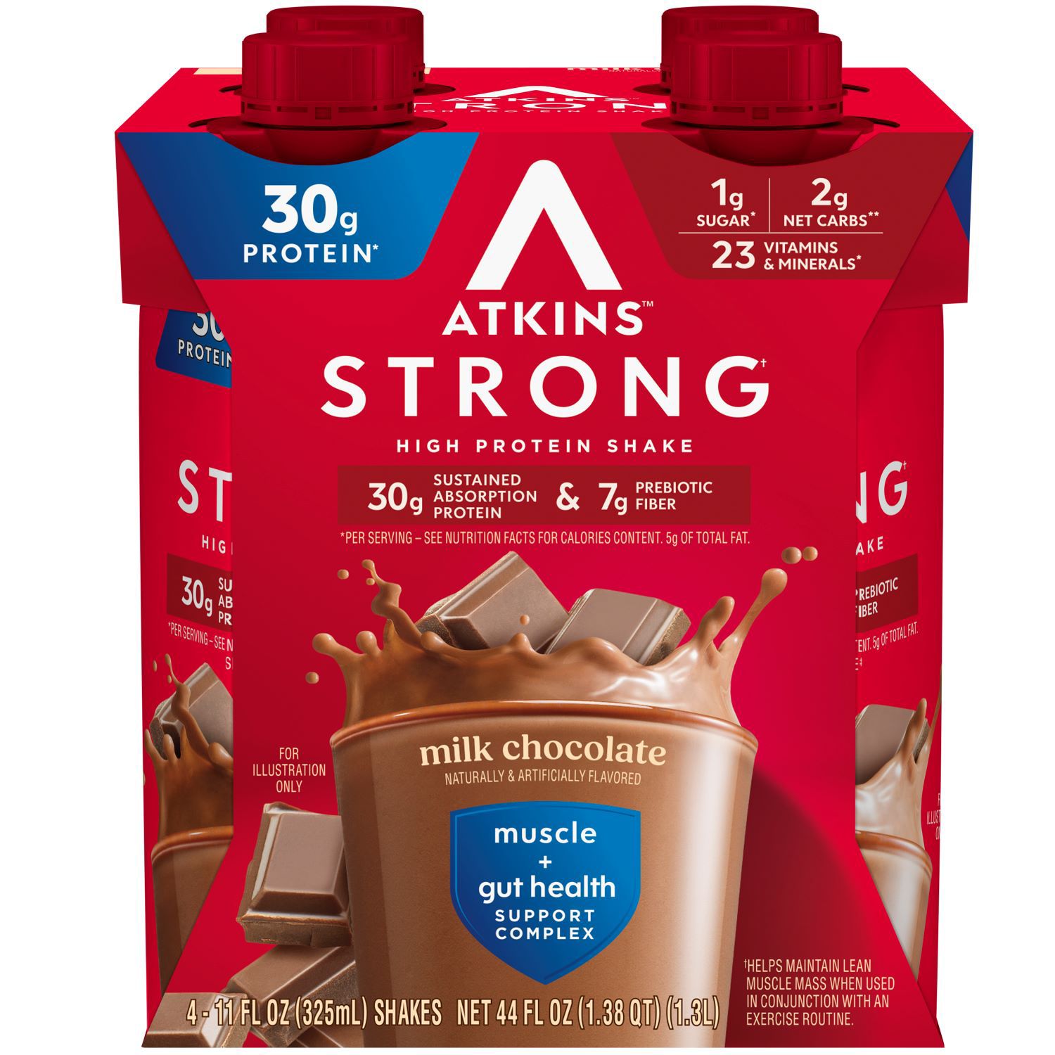 Atkins RTD Strong Milk Chocolate Protein