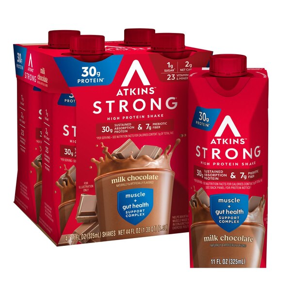Atkins RTD Strong  Milk Chocolate Protein