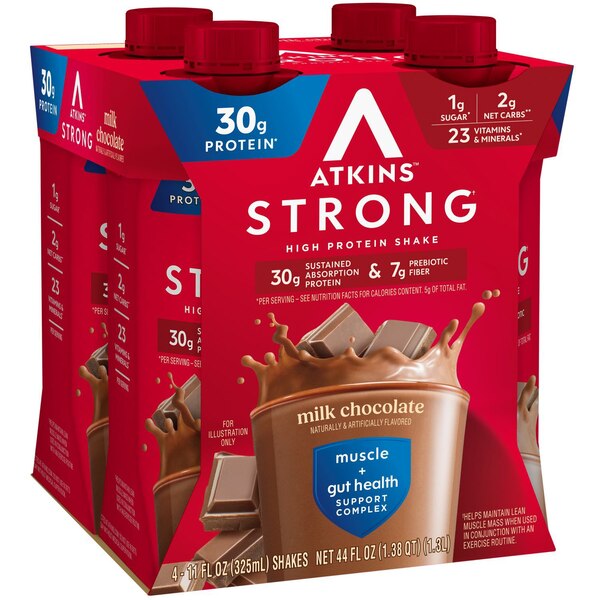 Atkins RTD Strong  Milk Chocolate Protein