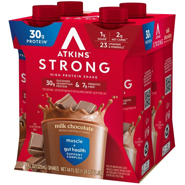 Atkins RTD Strong  Milk Chocolate Protein
