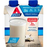 Atkins Protein Shake, 4pk, thumbnail image 1 of 3