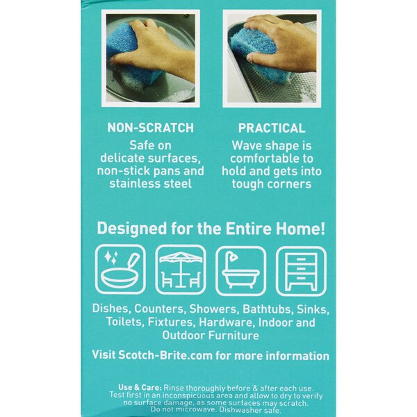 Scotch-Brite Scrub Fresh Scrubber Sponge