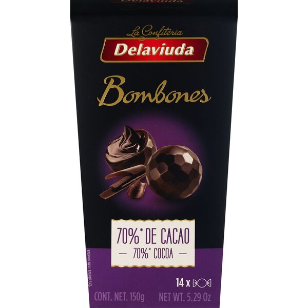 La Confiteria Delaviuda Bombones, Dark Chocolate, 14 CT, 5.29 OZ