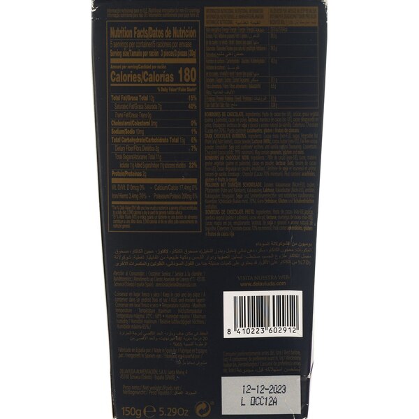 La Confiteria Delaviuda Bombones, Dark Chocolate, 14 CT, 5.29 OZ