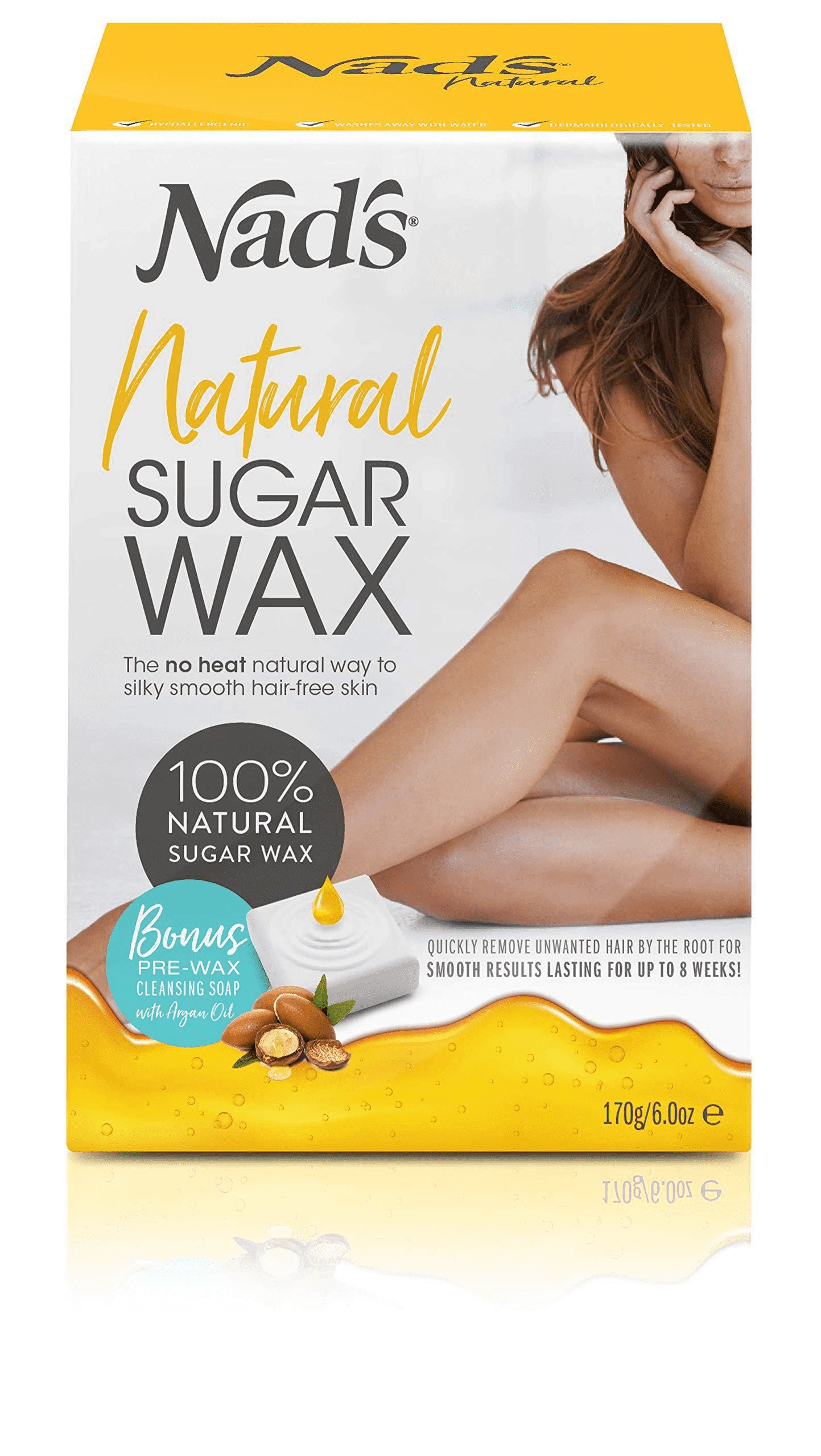 Nad's - Cera de azúcar 100% natural