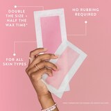 Nad's Extra Long Wax Strips, Strawberries & Cream, 20 CT, thumbnail image