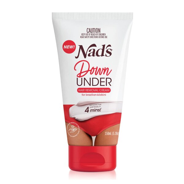 Nad's Down Under Hair Removal Cream, 5.1 OZ