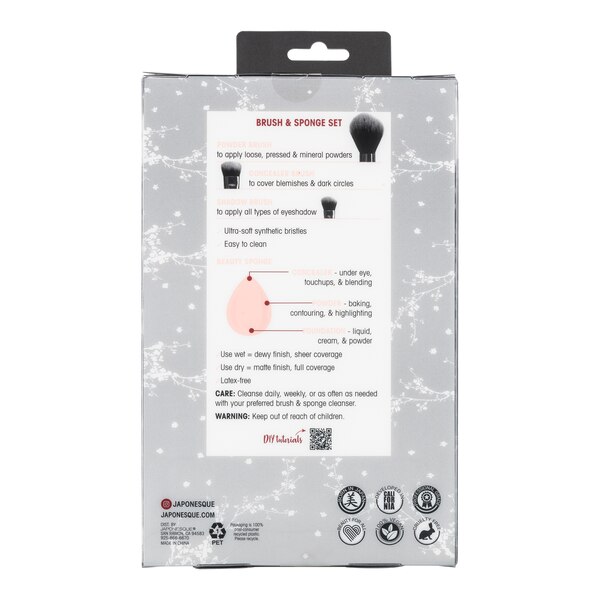 Japonesque Utimate Blending Brush & Sponge Set