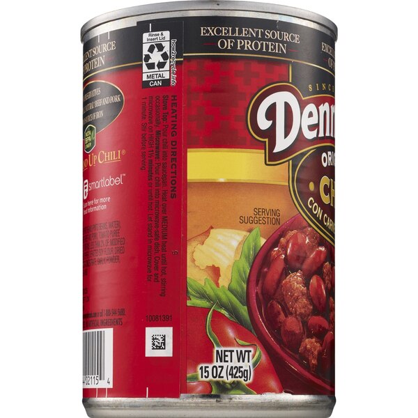 Dennison's Original Chili con Carne with Beans, Can, 15 oz