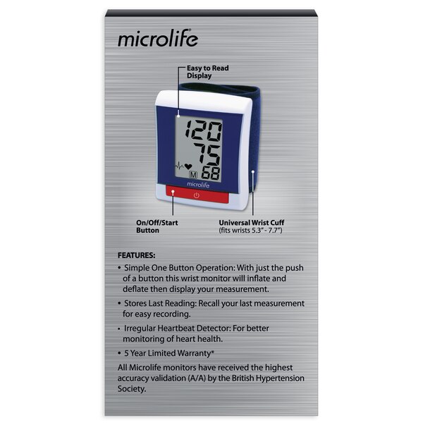 Microlife BP3MY1-1P - Tensiómetro de muñeca