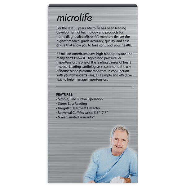 Microlife BP3MY1-1P - Tensiómetro de muñeca