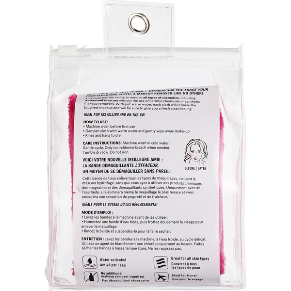 Danielle Creations Erase Your Face Reusable Makeup Removing Cloth